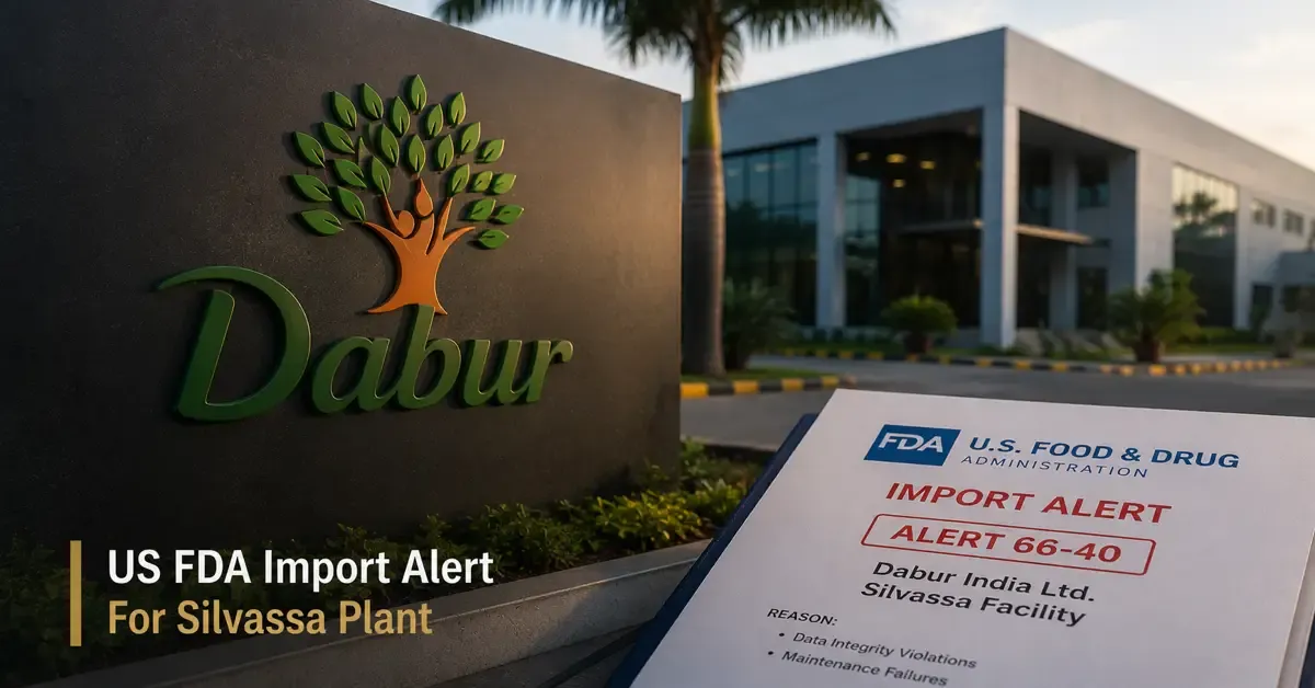us-fda-import-alert-dabur-india-silvassa-plant-data-integrity-2026 us-fda-import-alert-dabur-india-silvassa-plant-data