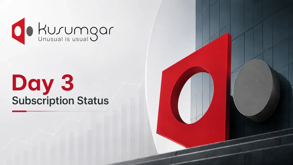 Kusumgar IPO Subscription Status Day 3: Issue Subscribed 14x So Far; NII Portion Booked Over 42 Times