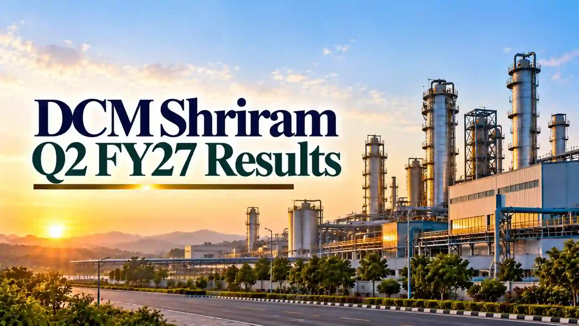 DCM Shriram Q2 FY27 Results: Consolidated Revenue Rises 21% But Net Profit Falls 33% As Costs Increase