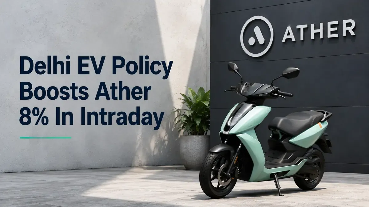 delhi-ev-policy-ather-energy-shares-auto-stocks-fall delhi-ev-policy-ather-energy-shares