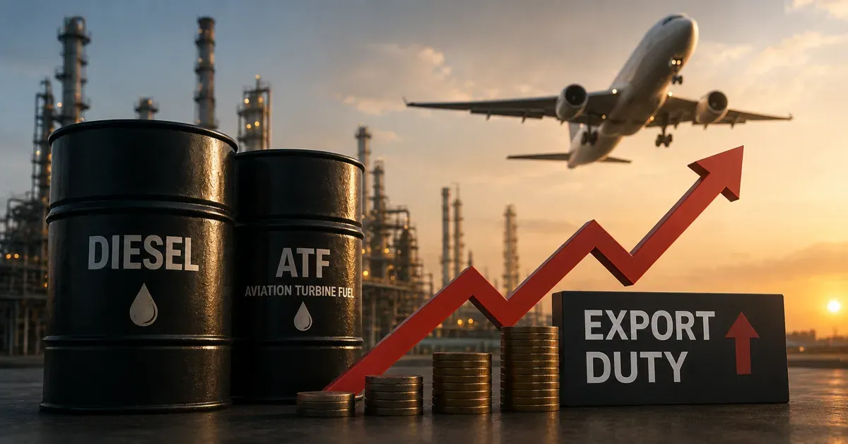 export-duty-diesel-atf-hiked-petrol-unchanged-windfall