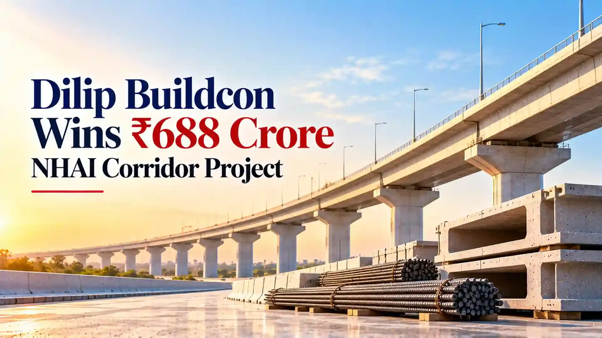 Dilip Buildcon Receives ₹688 Crore NHAI LoA For Solapur Elevated Corridor 