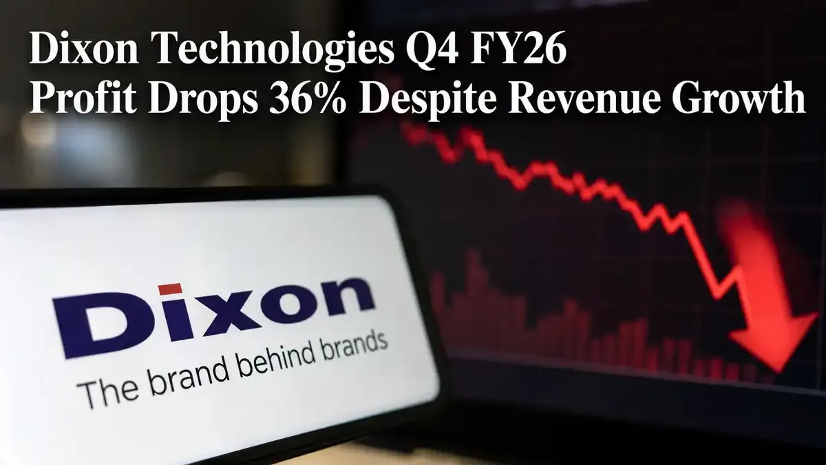 Dixon Technologies Q4 FY26 Profit Drops 36% Despite Revenue Growth