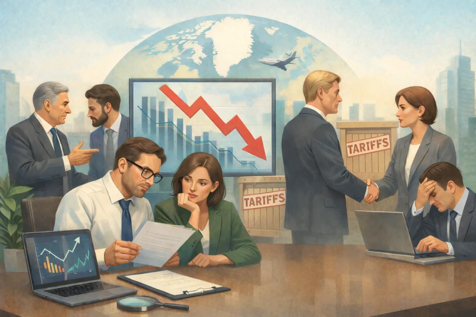 Greenland Dispute: Trump Warns EU Members of Steep Tariffs Greenland Dispute: Trump Warns EU Members of Steep Tariffs