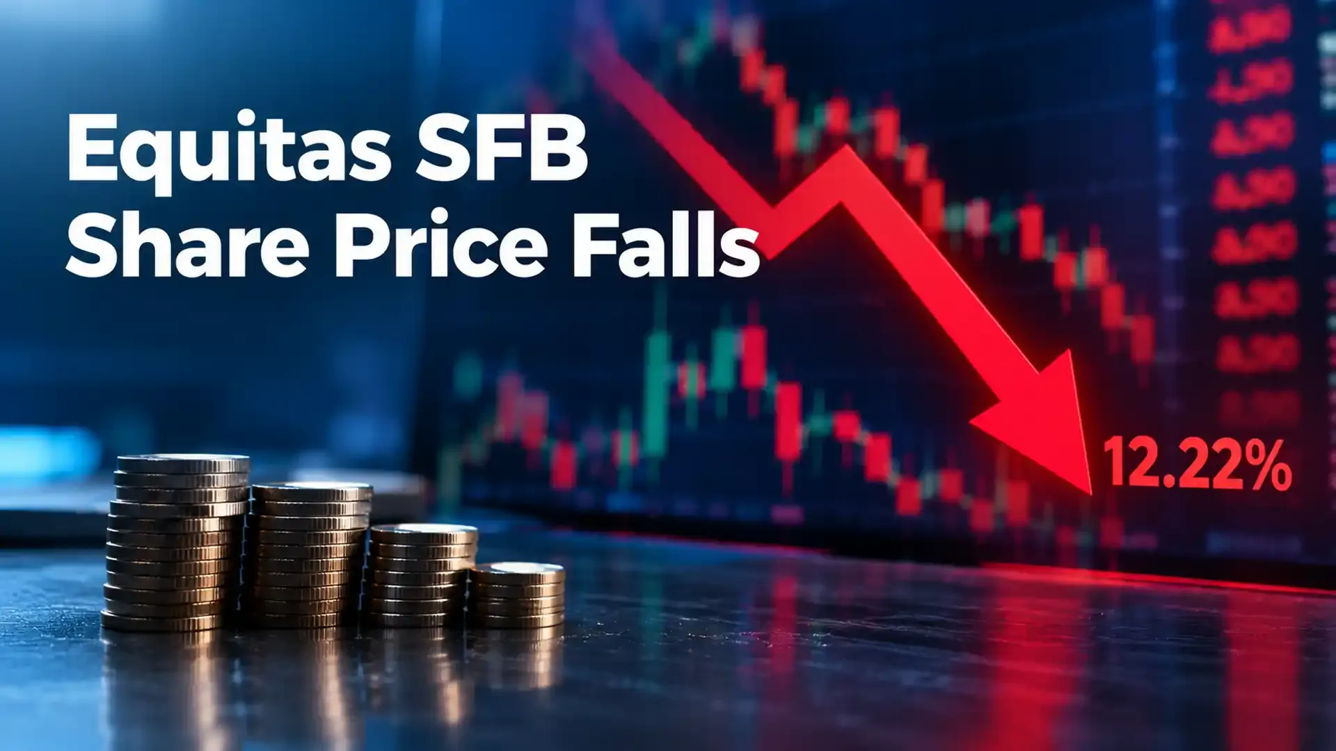 Equitas Small Finance Bank Share Price Falls 12% As P N Vasudevan Resigns Amid Conflict Of Interest Concerns