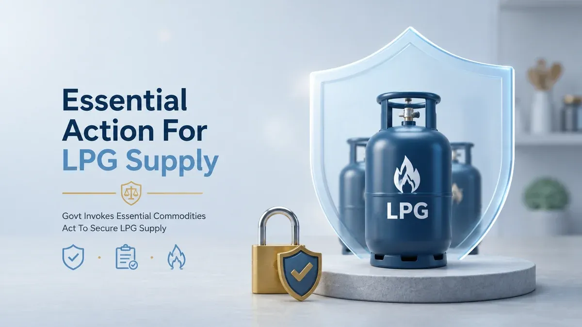 Govt Invokes Essential Commodities Act To Secure LPG Supply