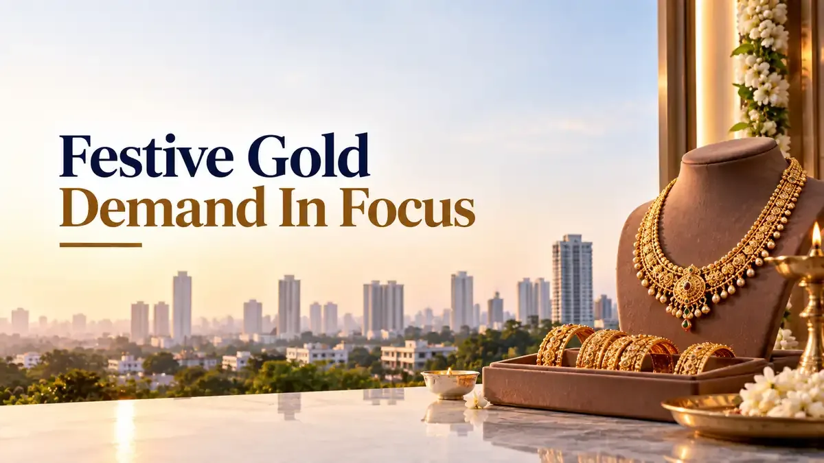gold jewellery demand faces festive season test Gold Prices 9% Above Last Year’s Peak: Will Festive Demand Hold Up?