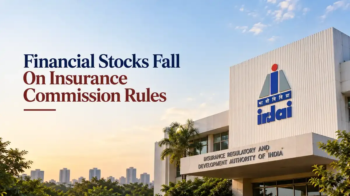 Financial Stocks Lose ₹1.12 Lakh Crore In Market Value As Insurance Rules Trigger Sell-Off 