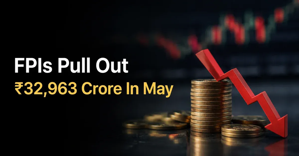 FPIs Sell For Third Straight Month In May, Pulling Out ₹32,963 Crore