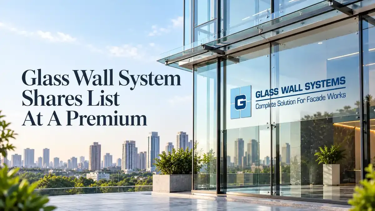 glass wall systems shares list at a 7 percent premium Glass Wall Systems IPO Listing