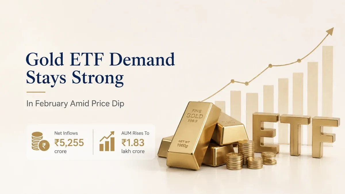 Gold ETF Demand Stays Strong In February Amid Price Dip 