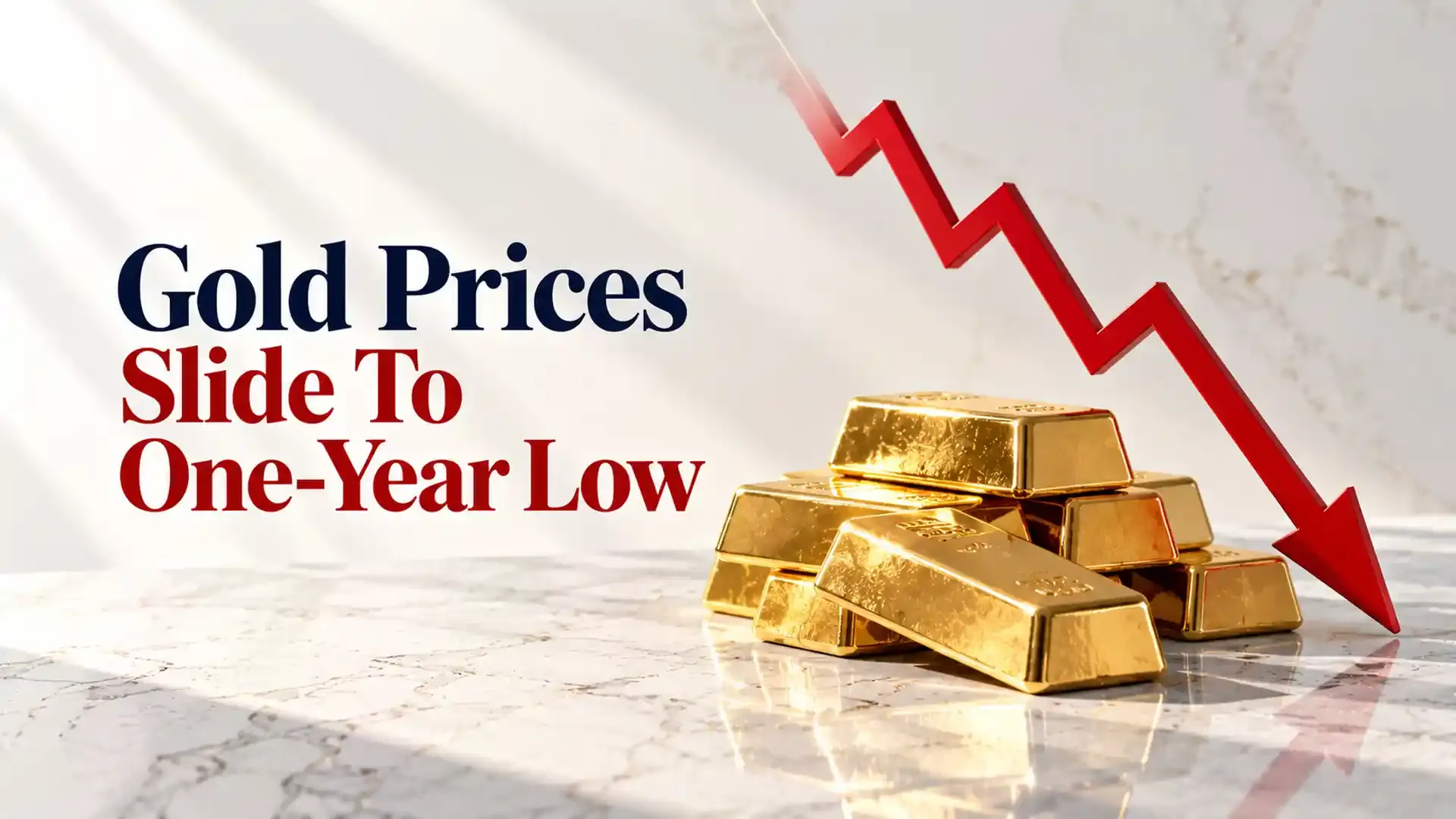 Gold Prices Slide To One-Year Low After Tech Stock Rout; Silver, Platinum And Palladium Enter Oversold Territory