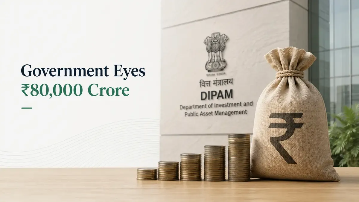 disinvestment target fy27 government expects to meet rs 80000 crore fy27 goal says dipam secretary Disinvestment Target FY 27