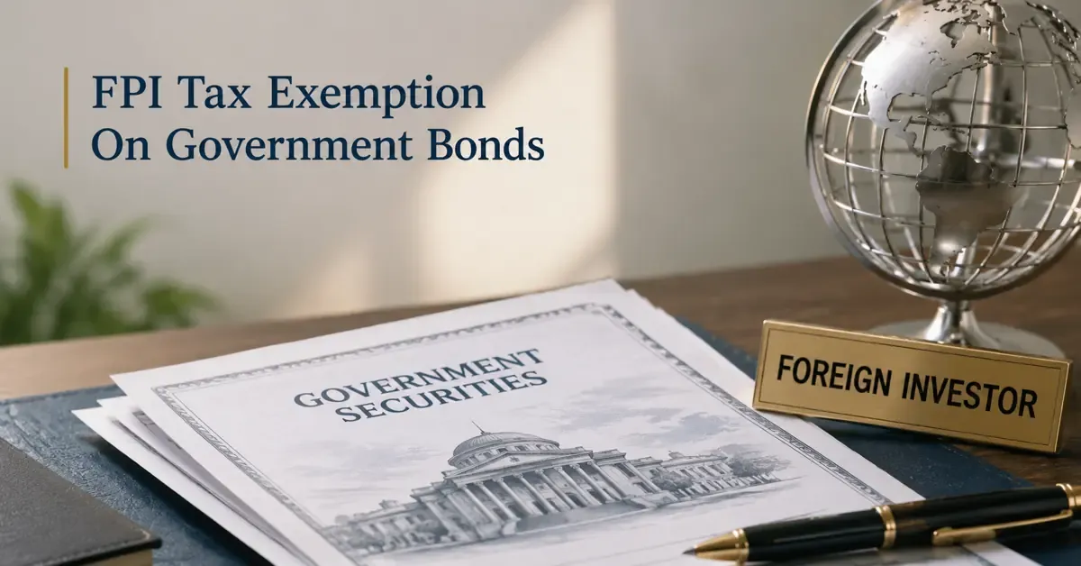 government-exempts-fpis-tax-government-bonds-ordinance-2026 government-exempts-fpis-tax-government-bonds