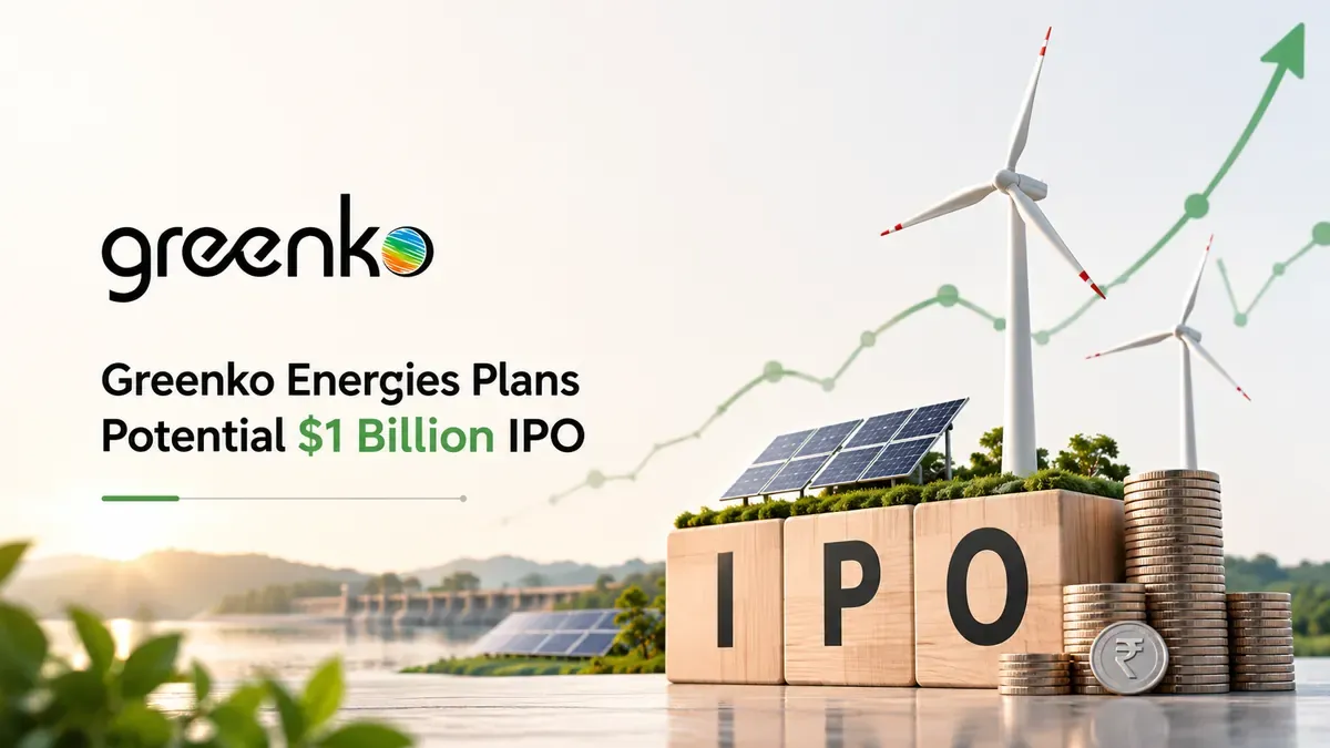 Greenko Energies Pvt Ltd Plans Potential $1 Billion IPO 