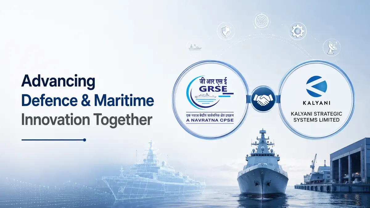 GRSE Partners Bharat Forge’s KSSL For Defence And Maritime Innovation