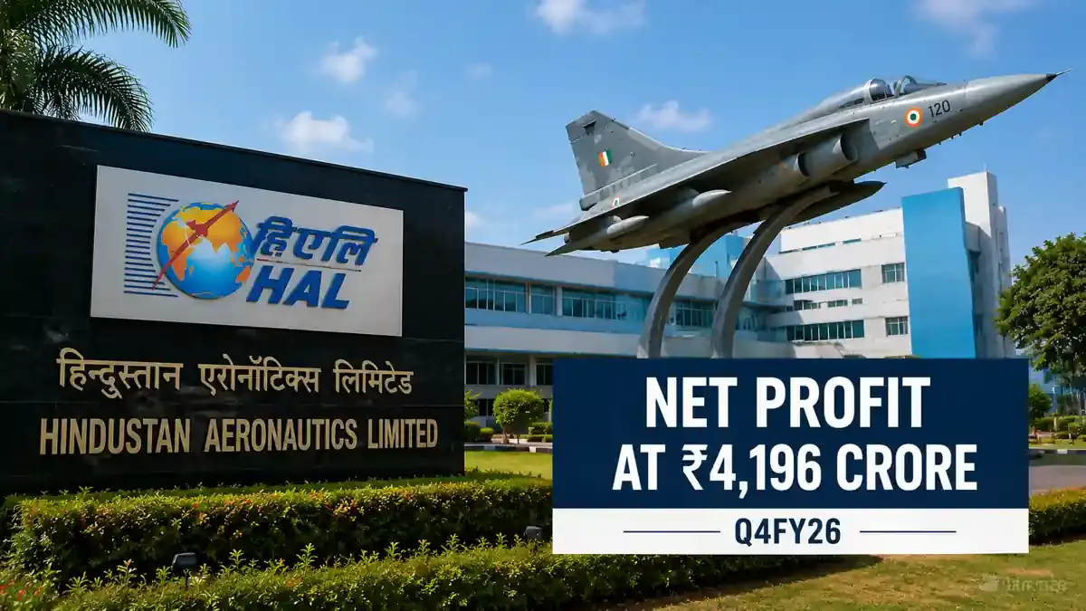 HAL Q4 Profit Rises 5% To ₹4,196 Crore; Revenue Up 2% 