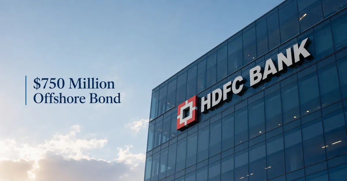 HDFC Bank First To Tap RBI Swap Window With $750 Million Overseas Bond