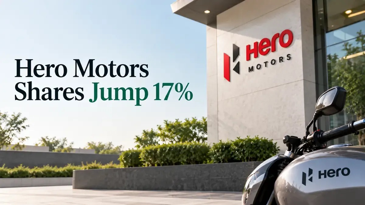 hero motors shares jump 17 after weak listing stock rises Hero Motors Shares Jump 17% After Weak Listing As Stock Rises