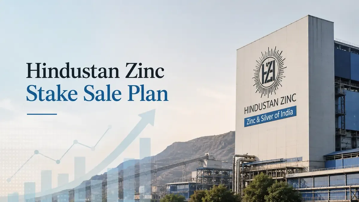 hindustan zinc ofs government plans 1.5 2 percent stake sale worth up to rs 5000 crore Hindustan Zinc OFS: Government Plans 1.5-2% Stake Sale Worth Up To Rs 5,000 Crore