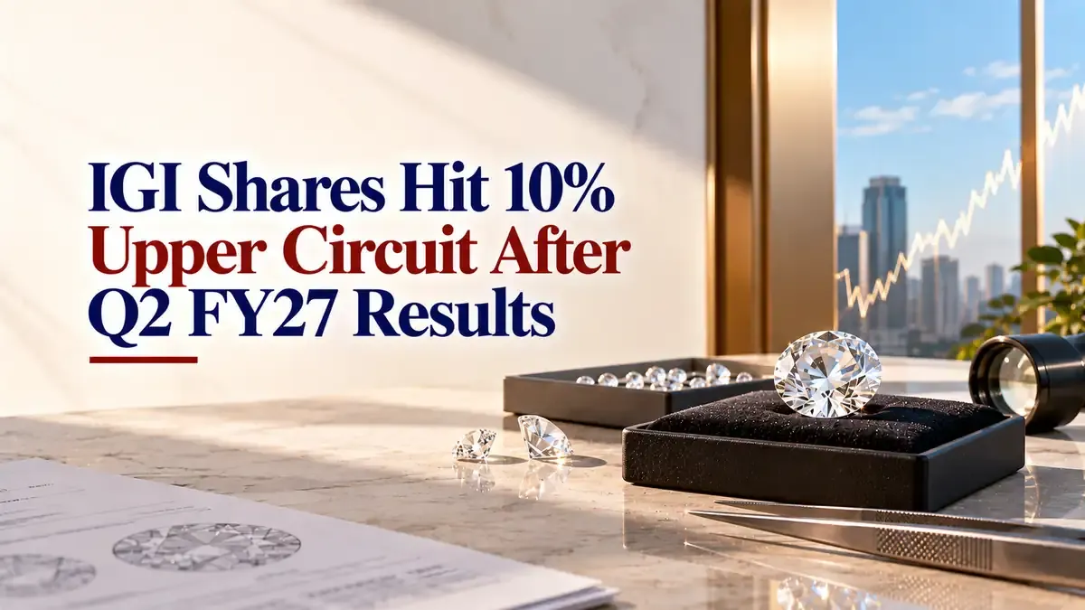 Uped R International Gemological Institute Share Price Hits 10% Upper Circuit ...