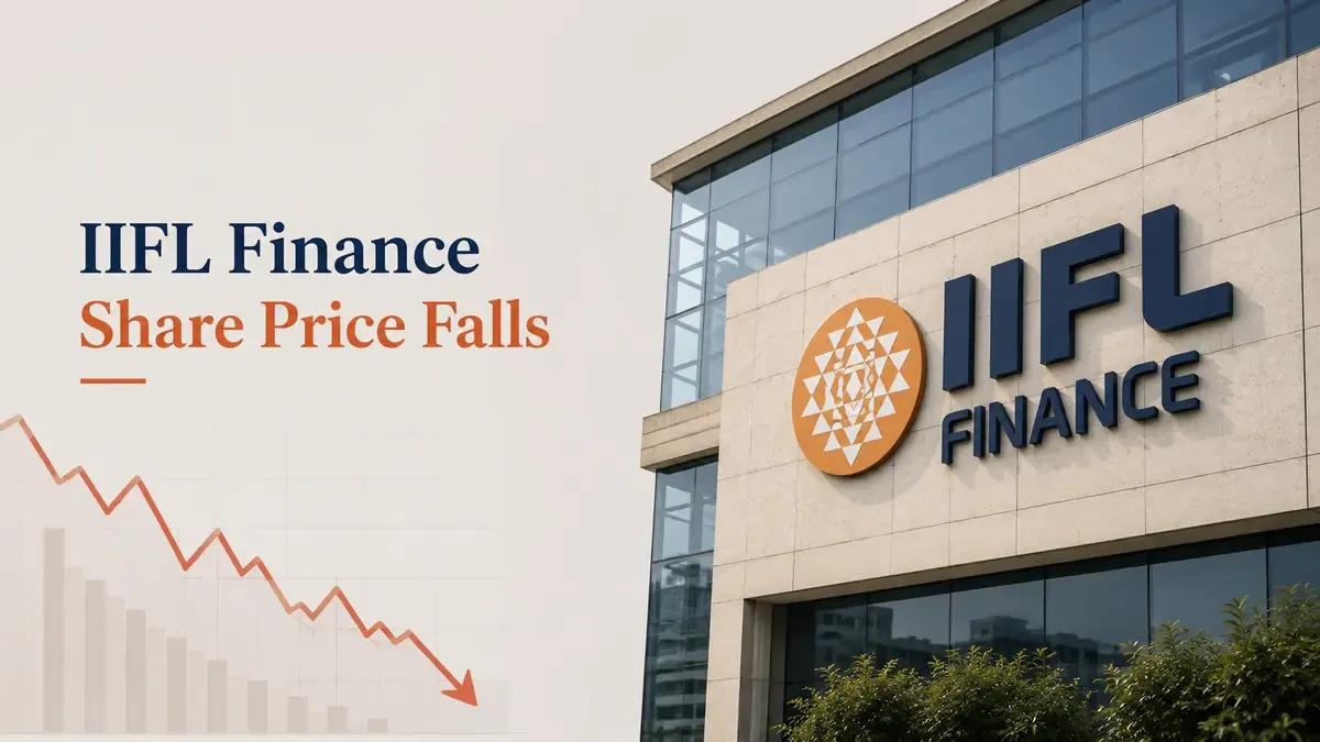 IIFL Finance Share Price Falls 4%
