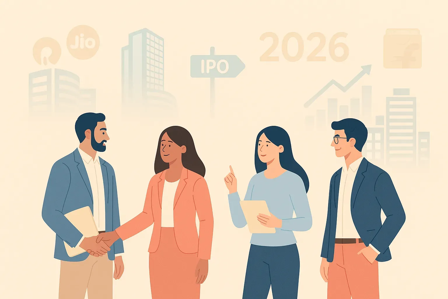 India’s $20 Billion IPO cart: Jio, NSE, Flipkart Preparing for 2026