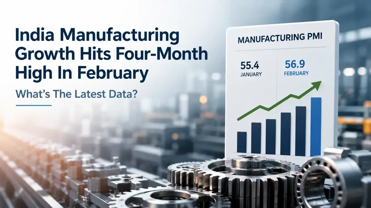 India Manufacturing Growth Hits Four-Month High In February – What’s The Latest Data?
