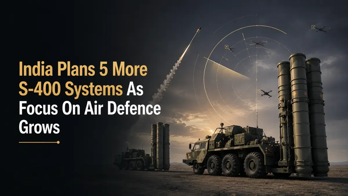 india-plans-5-more-s-400-systems-as-focus-on-air-defence-grows india-plans-5-more-s-400-systems