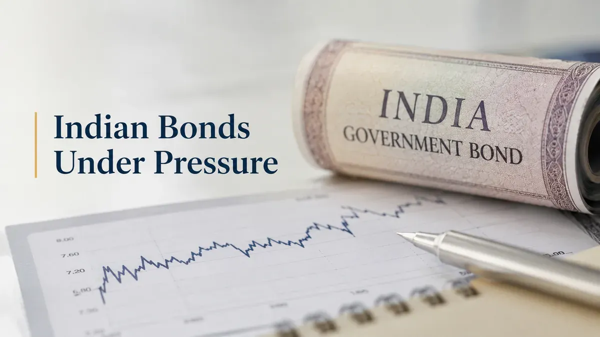 Indian Bonds Under Pressure As Oil Surge And US Yields Climb