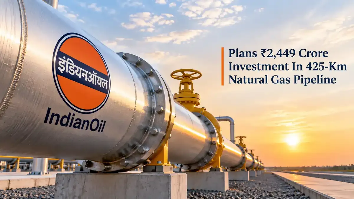 Indian Oil To Build 425-Km Kochi-Thoothukudi Natural Gas Pipeline With ₹2,449 Crore Investment