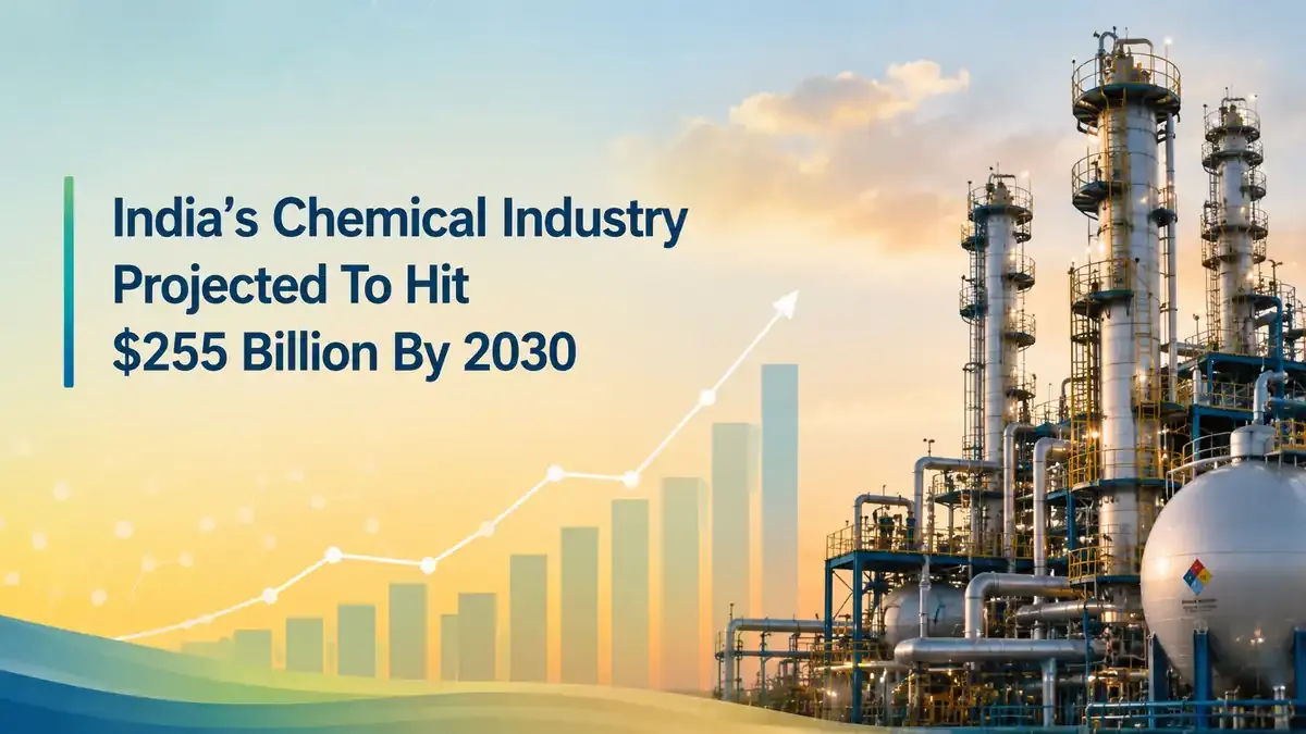 India’s Chemical Industry Projected To Hit $255 Billion By 2030 