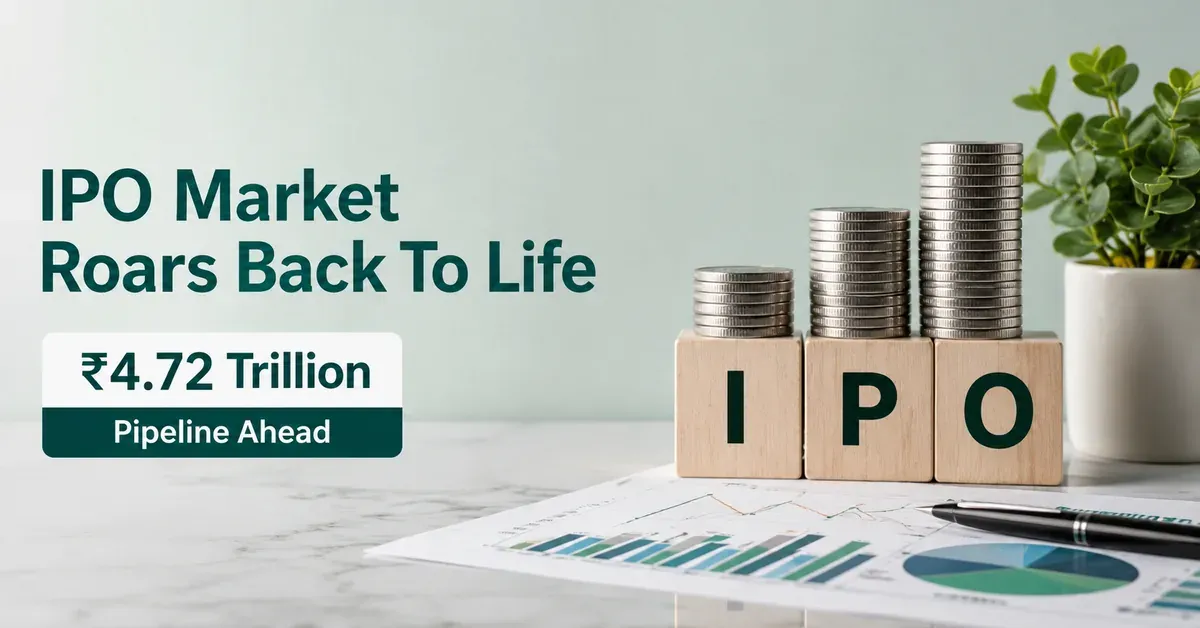 India's IPO Market Roars Back To Life As August Sees Busiest Month In Deal Count With Rs 4.72 Trillion Pipeline Ahead 