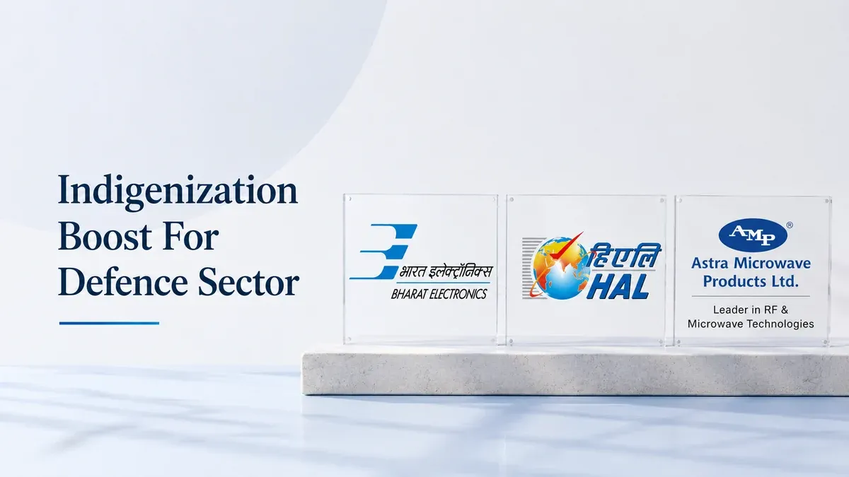 defence stocks 6th positive indigenization list favours Bharat Electronics HAL Astra Microwave report Defence Stocks: 6th Positive Indigenization List Favours Bharat Electronics, HAL, Astra Microwave- Report