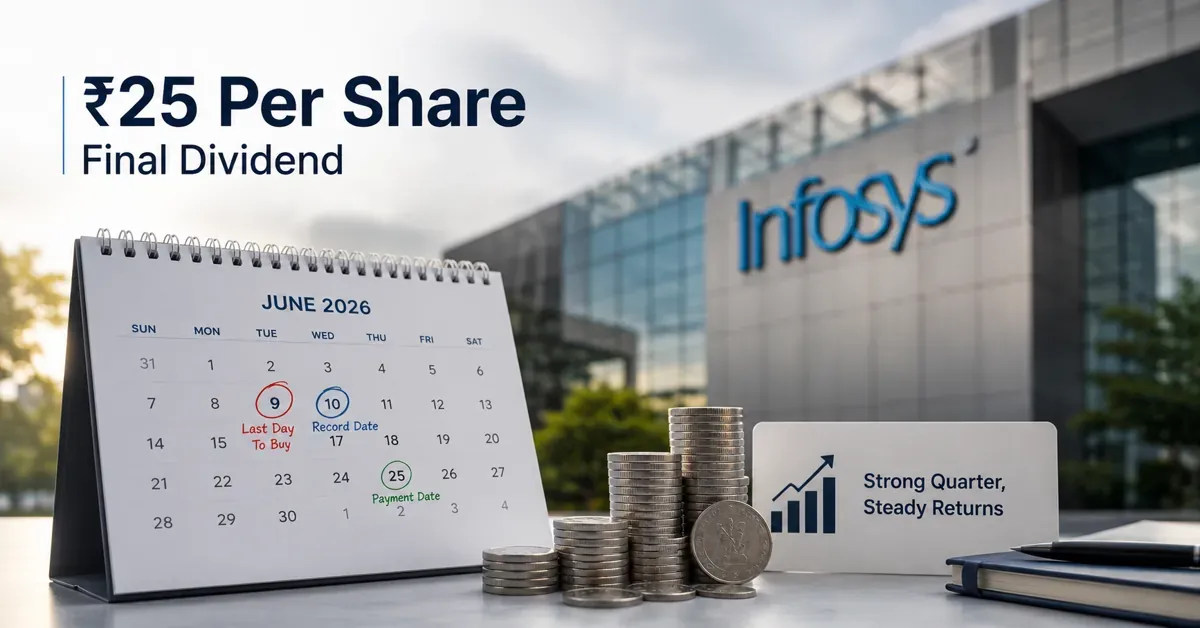 Infosys Dividend Alert: Today is the Cutoff Date for ₹25 Dividend Per Share