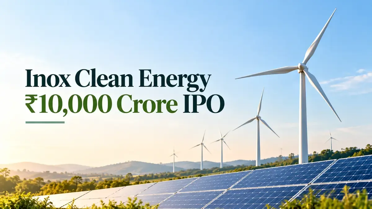 Inox Clean Energy IPO: Company Files ₹10,000 Crore IPO Papers With SEBI
