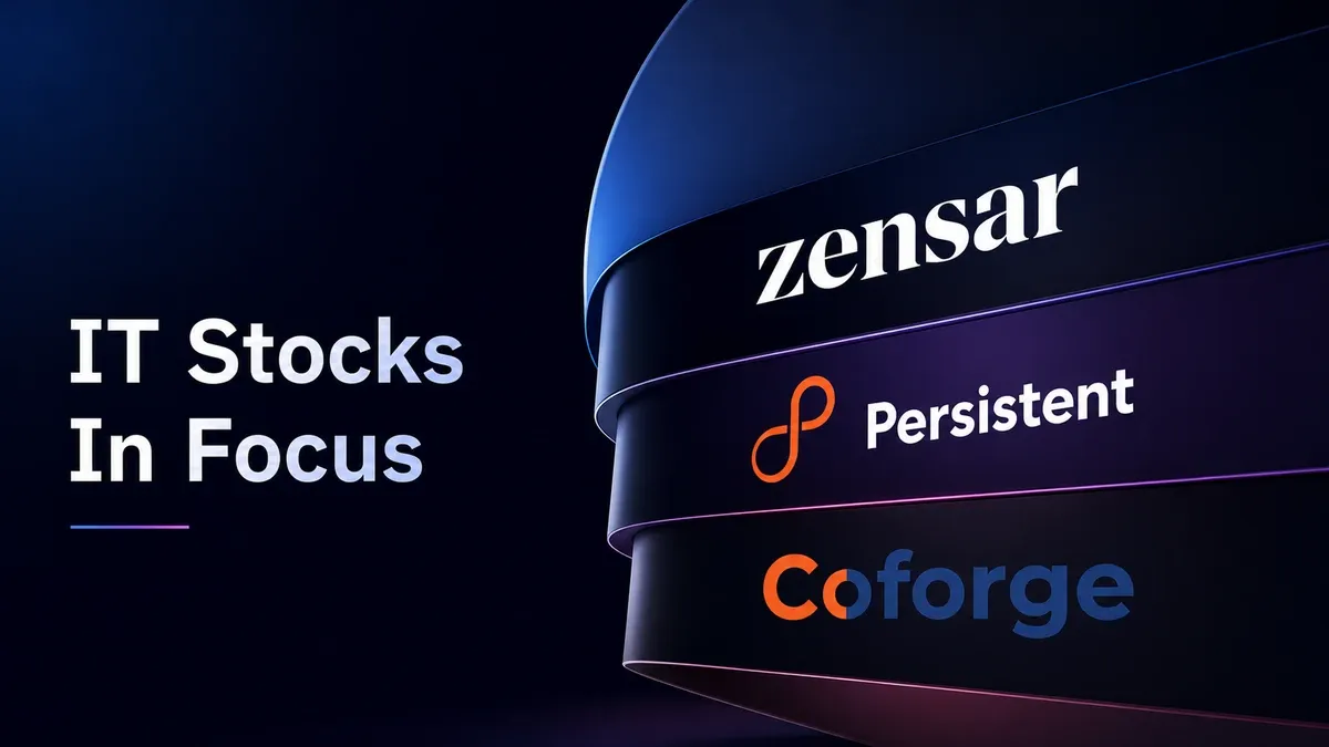 IT Stocks In Focus: Zensar Tech Jumps 13%, Persistent, Coforge Gain As TCS Earnings Lift Sector Sentiment