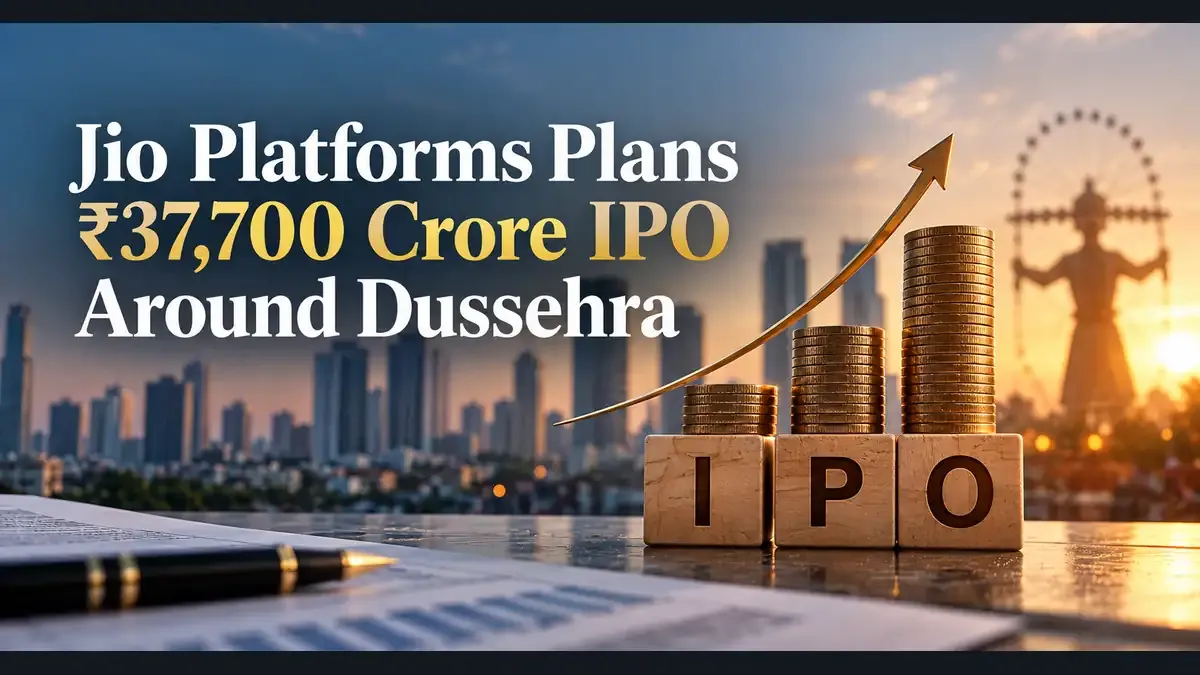 Jio Platforms IPO: The Company Plans ₹37,700 Crore Issue Around Dussehra