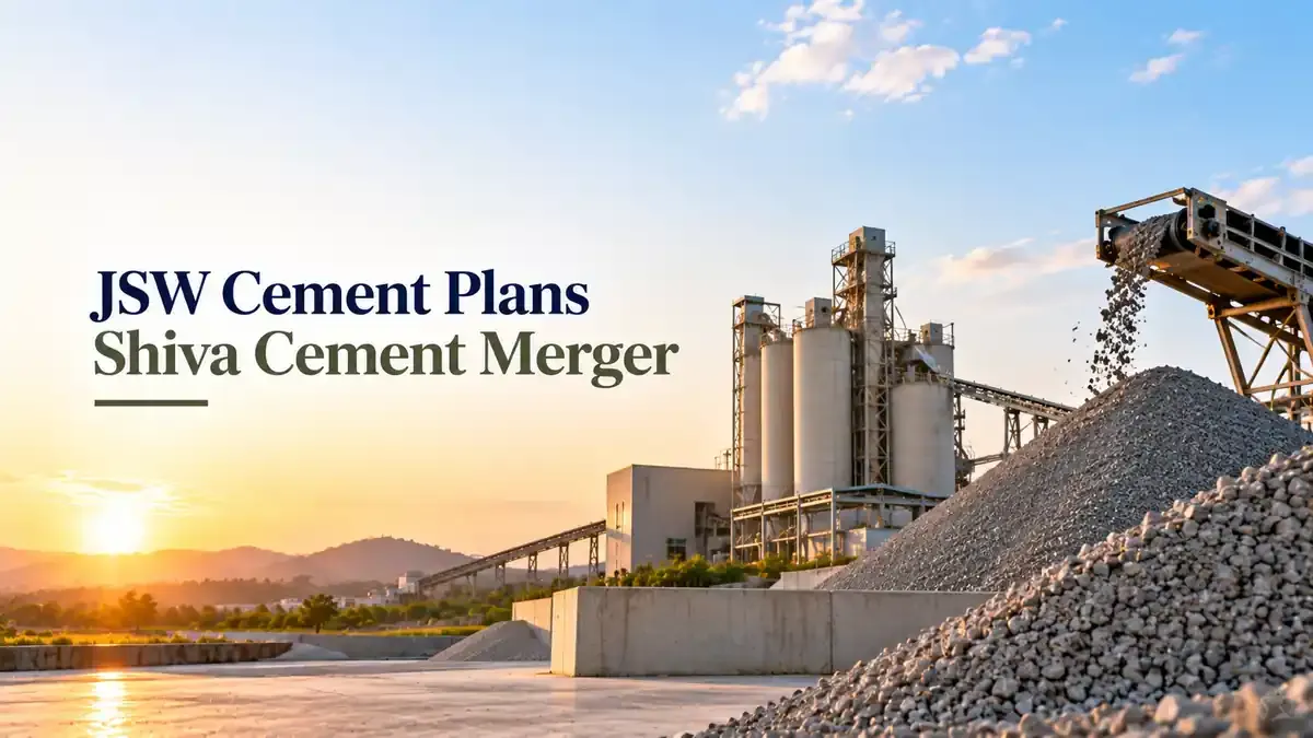 JSW Cement Announces Shiva Cement Merger To Unite Business; Share Swap In Focus 