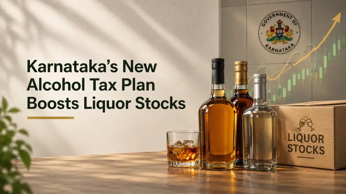 Karnataka’s New Alcohol Tax Plan Boosts Liquor Stocks Up To 3% In Early Trade   