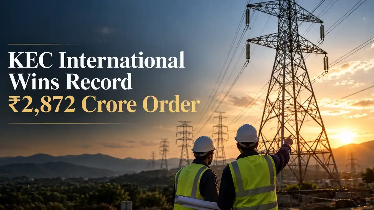 KEC International Secures ₹2,872 Crore PGCIL Orders, Its Largest-Ever India Transmission And Distribution Contract