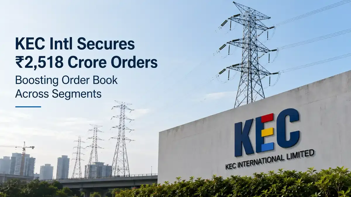 KEC Intl Secures ₹2,518 Crore Orders, Boosting Order Book Across Segments 