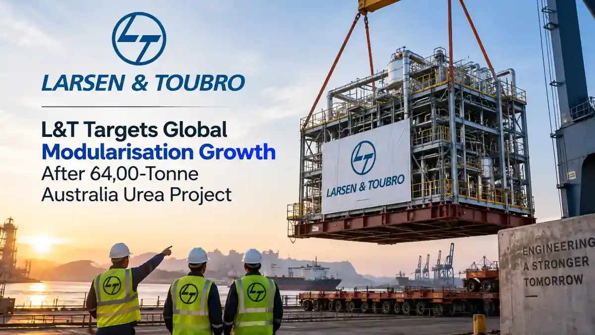 lt global modularisation growth australia urea project L&T Completes Major Australia Modularisation Project
