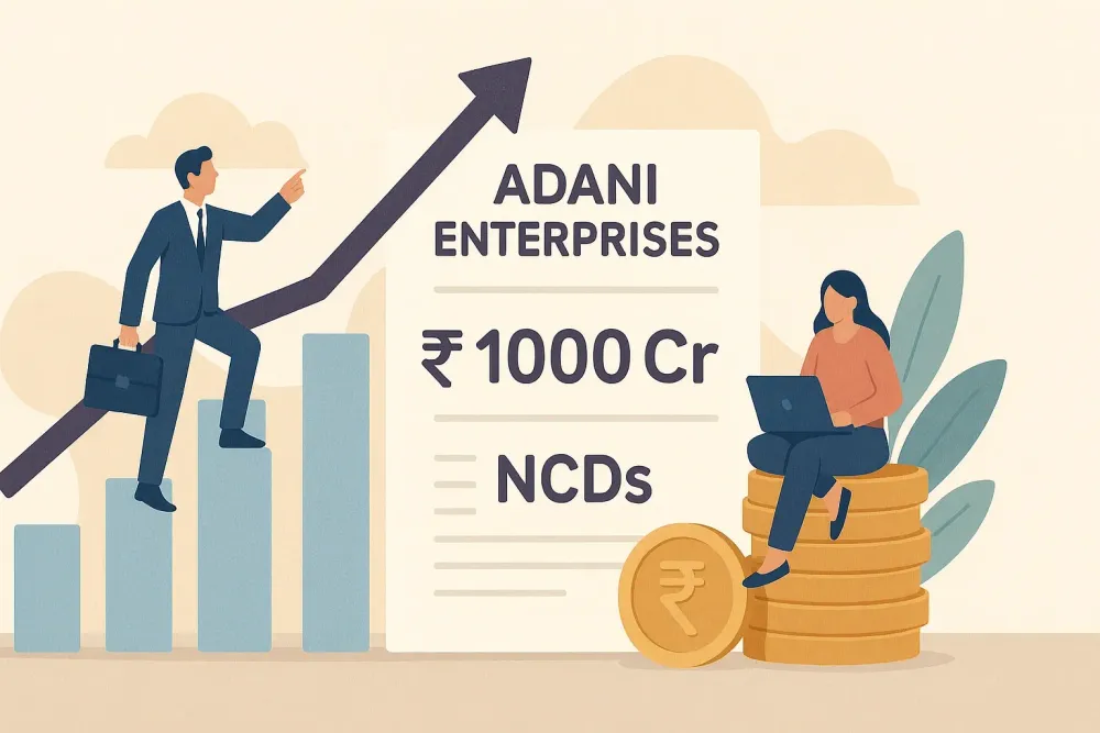 Adani Enterprises Raises ₹1,000 Crore via NCDs Adani Enterprises Raises ₹1,000 Crore via NCDs