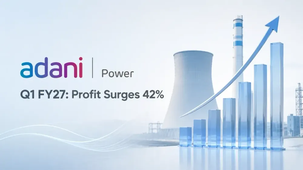 Adani Power Q1 FY27 Results: Net Profit At ₹4,806 Crore, Revenue Rises 34%; Board Approves ₹15,000 Crore QIP  