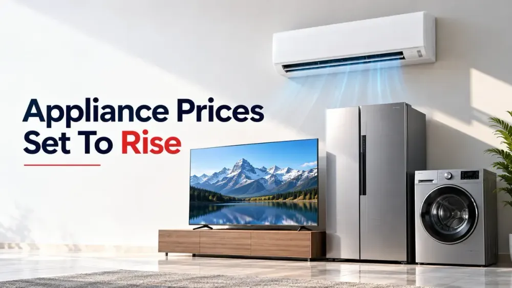 ac tv appliance prices rise october 1 input costs AC, TV And Appliance Prices To Rise Up To 8%