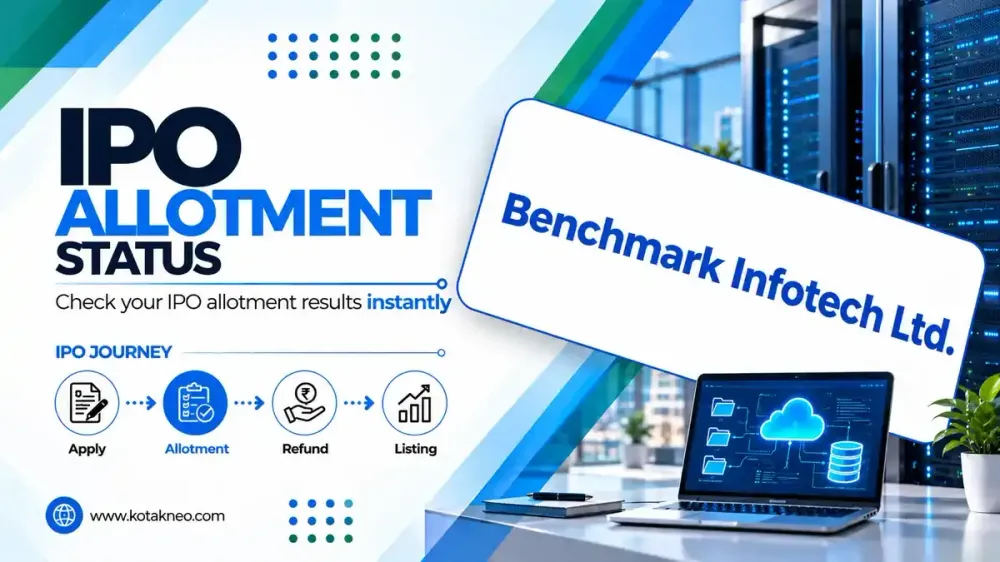Bench Mark Infotech IPO Allotment Status Bench Mark Infotech IPO Allotment Status Online Check on Kfin Technologies & NSE SME Platform for all Investors