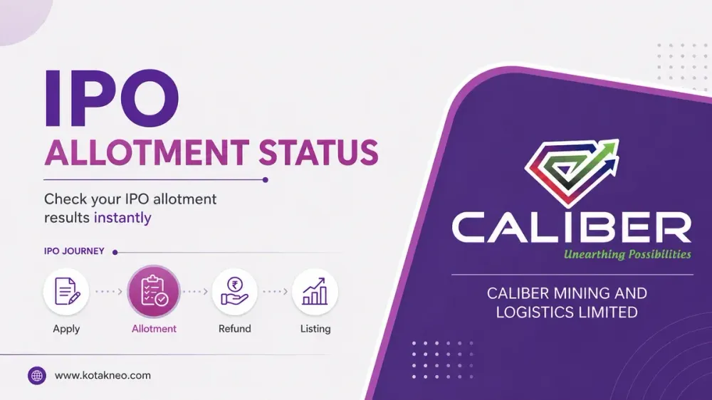 Caliber Mining and Logistics IPO Allotment Status Caliber Mining and Logistics IPO Allotment Status: How to Check IPO Allotment Status Online on Registrar, NSE & BSE