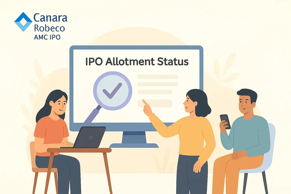 Canara Robeco AMC IPO Allotment Status: Here’s How to Check Online Canara Robeco AMC IPO Allotment Status: Here’s How to Check Online