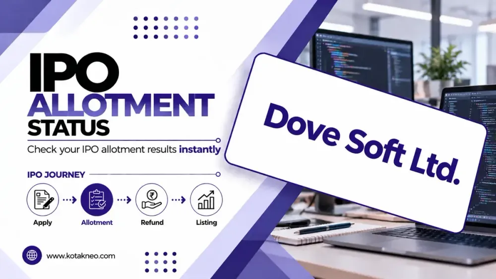 Dove Soft IPO Allotment Status Dove Soft IPO Allotment Status Online Check on Purva Sharegistry (India) & BSE SME Platform for all Investors